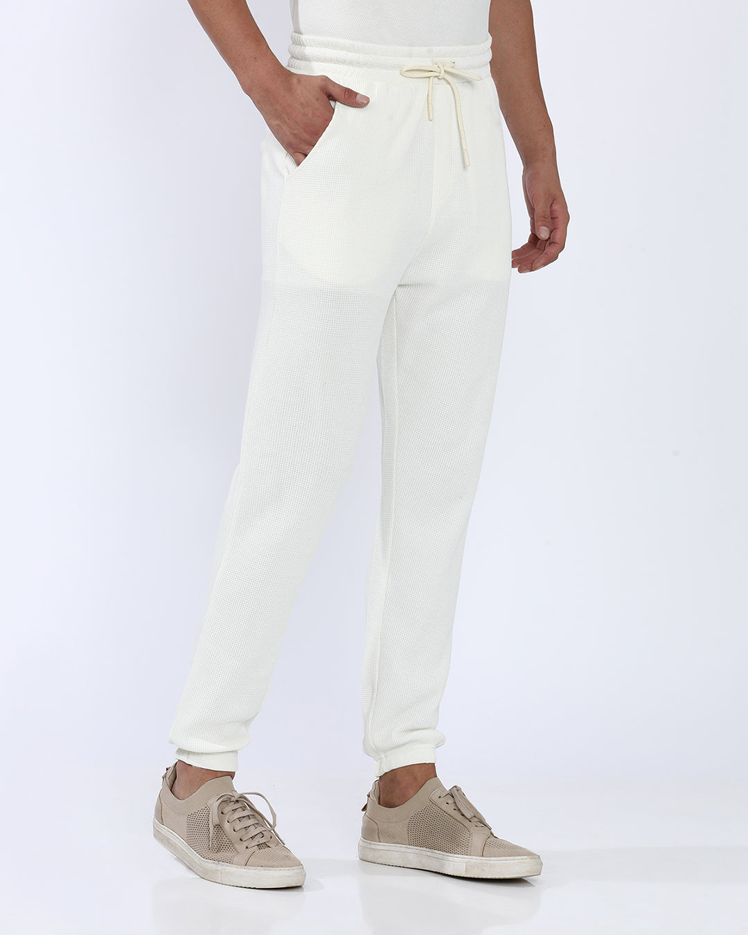 Coconut Milk Solid Joggers
