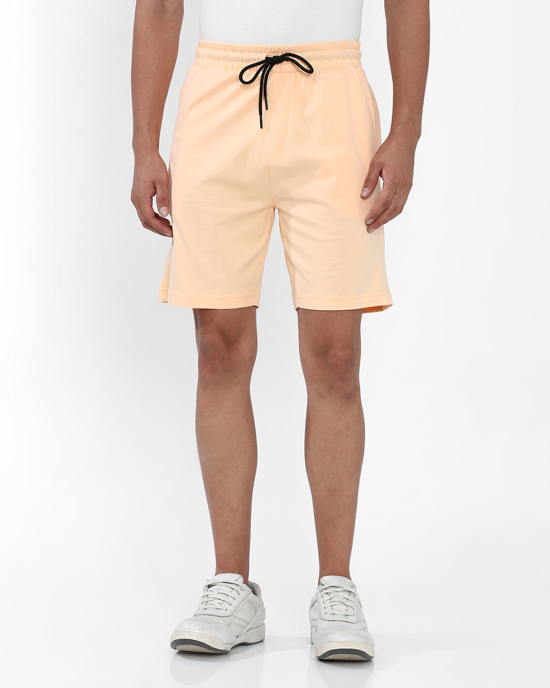 Peach Fuzz Solid Shorts
