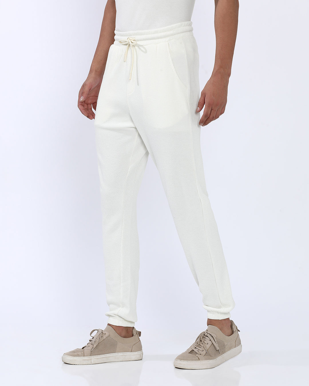 Coconut Milk Solid Joggers