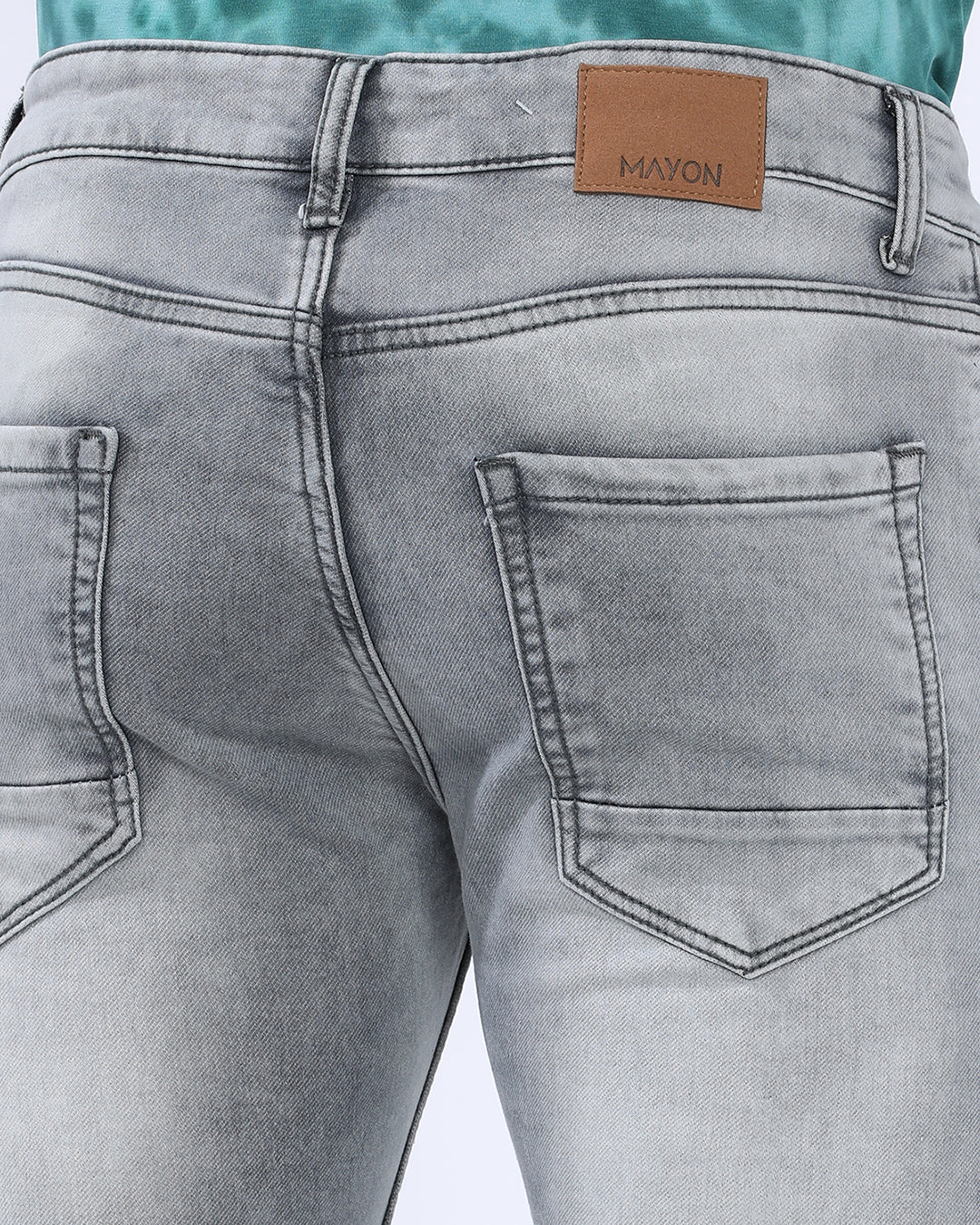 Light Wash Slim Fit Jeans